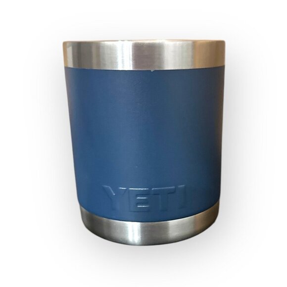 Yeti Rambler 10 Oz Stainless Steel Vacuum Insulated Tumbler Without Lid - Navy B - Picture 3 of 16